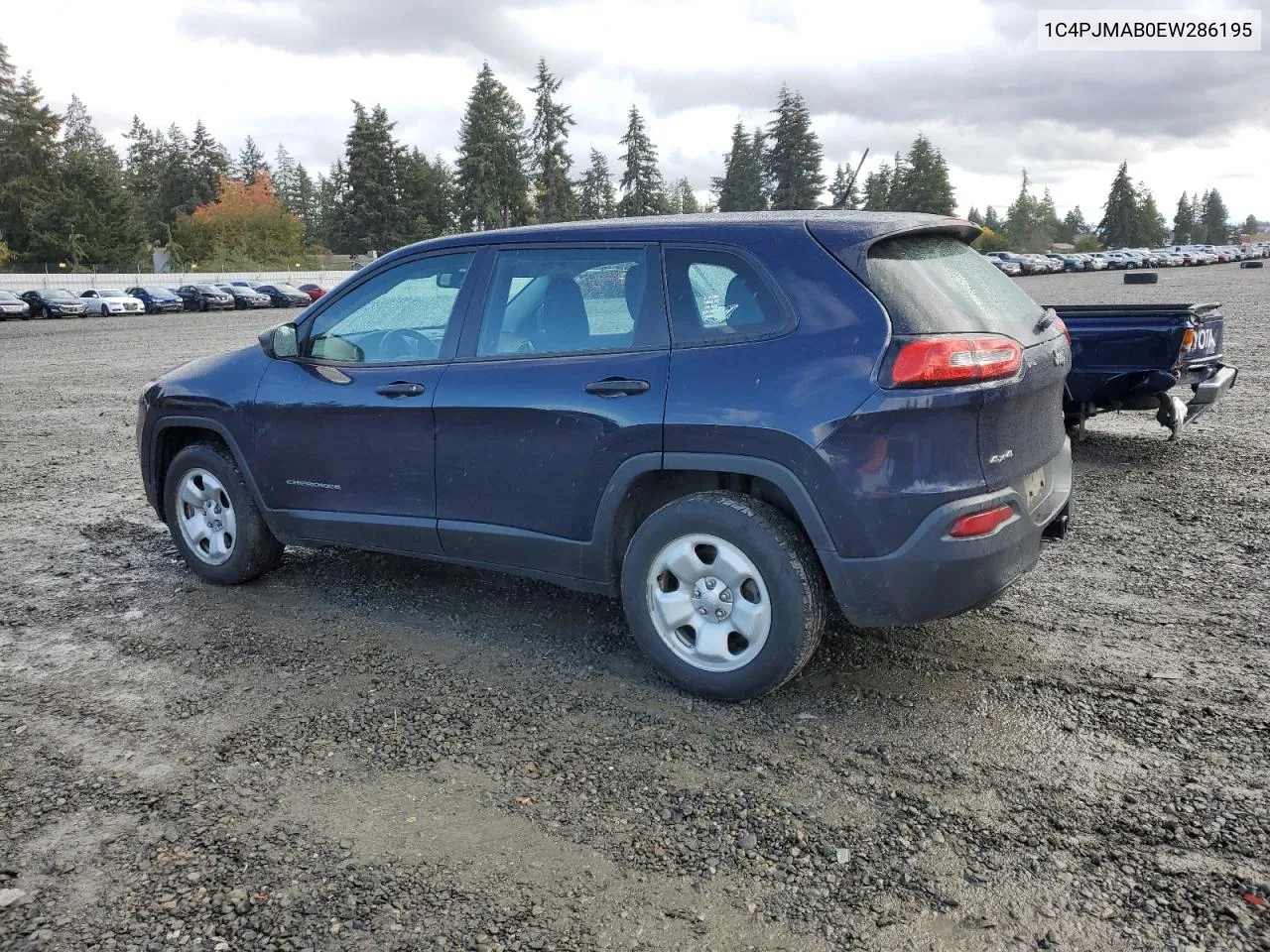 2014 Jeep Cherokee Sport VIN: 1C4PJMAB0EW286195 Lot: 73607924