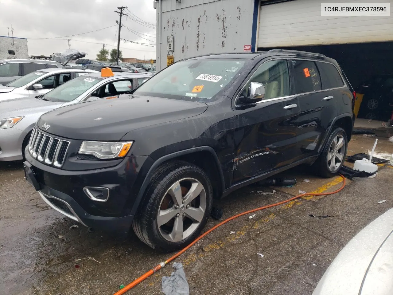 2014 Jeep Grand Cherokee Limited VIN: 1C4RJFBMXEC378596 Lot: 73613914