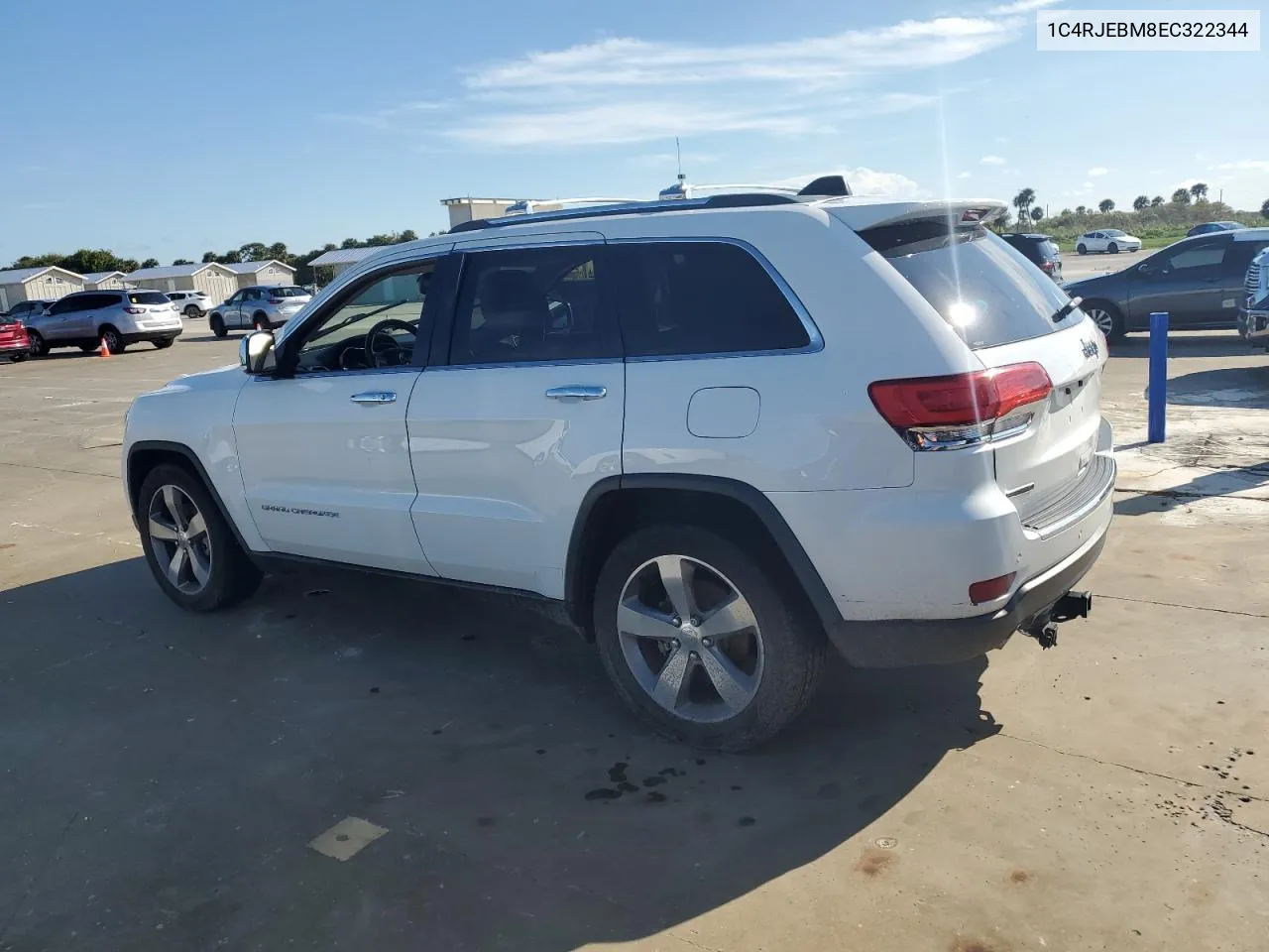 2014 Jeep Grand Cherokee Limited VIN: 1C4RJEBM8EC322344 Lot: 73637774