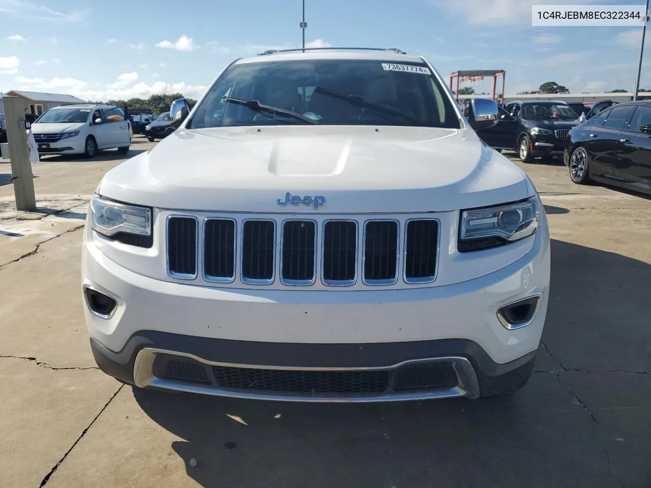 1C4RJEBM8EC322344 2014 Jeep Grand Cherokee Limited