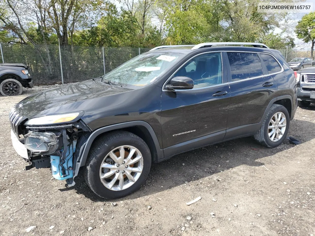 2014 Jeep Cherokee Limited VIN: 1C4PJMDB9EW165757 Lot: 73659414