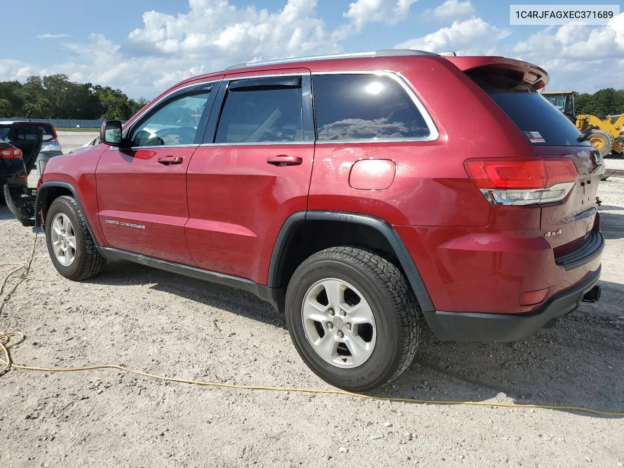 2014 Jeep Grand Cherokee Laredo VIN: 1C4RJFAGXEC371689 Lot: 73686504