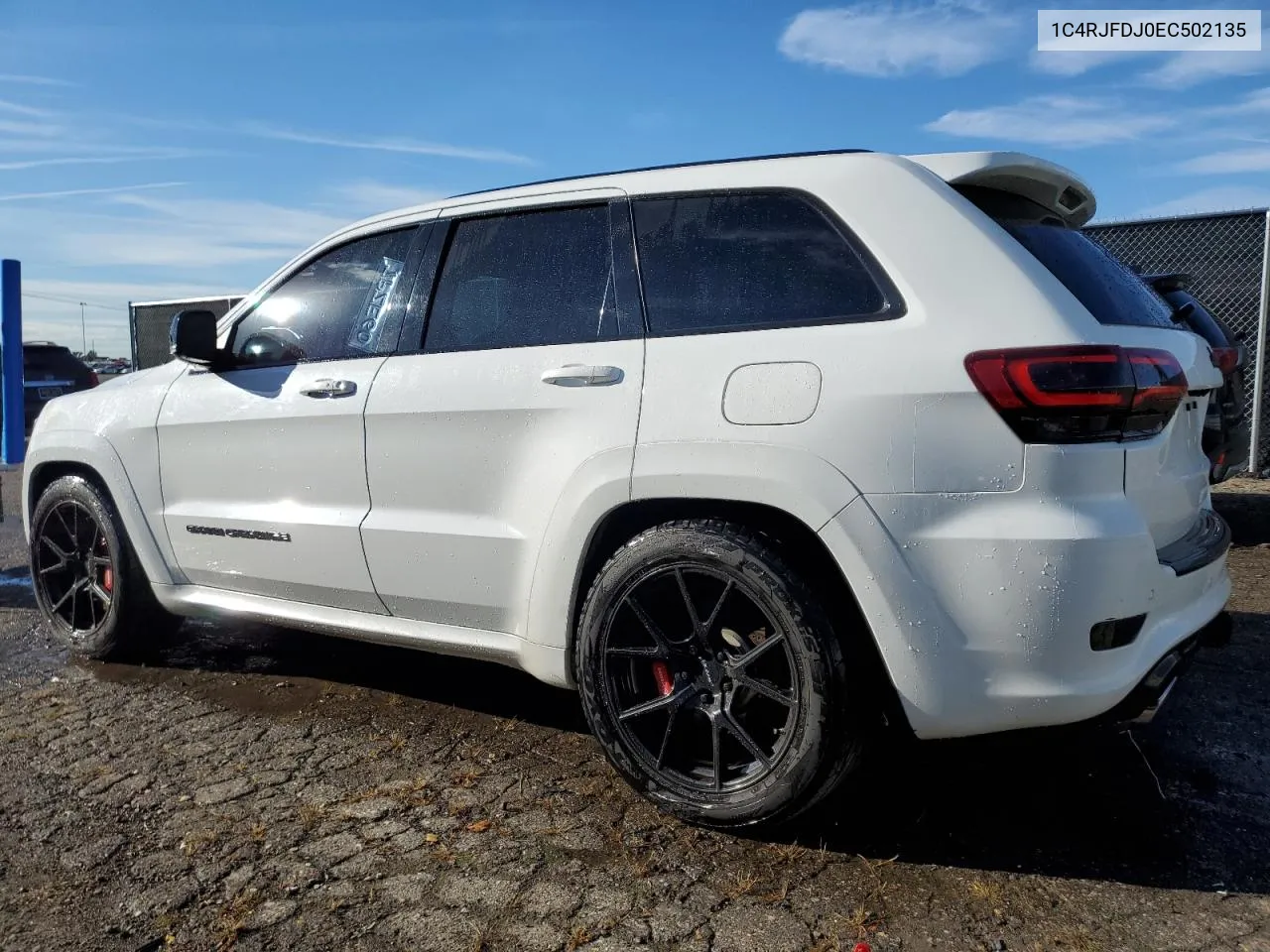 1C4RJFDJ0EC502135 2014 Jeep Grand Cherokee Srt-8