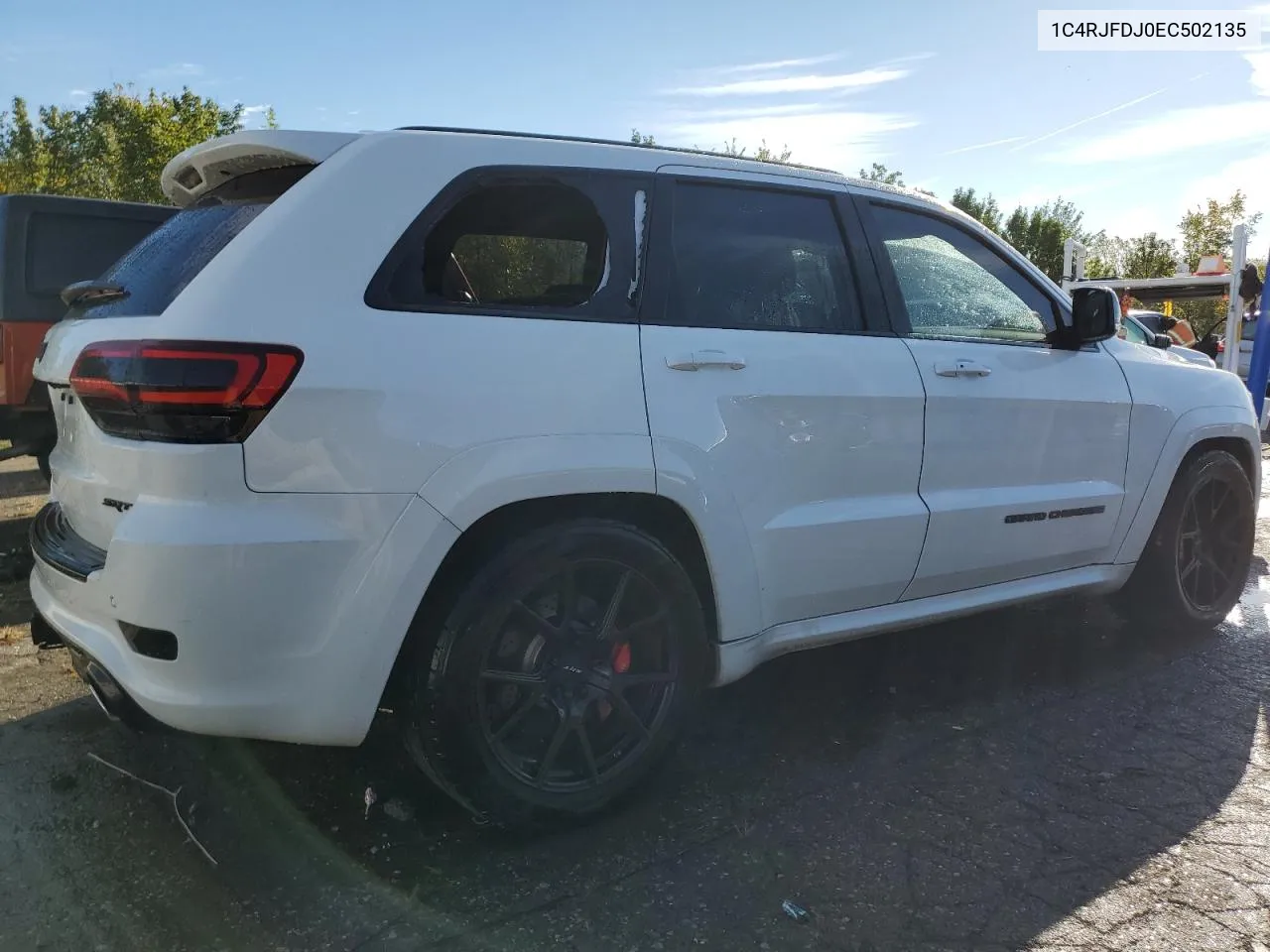 1C4RJFDJ0EC502135 2014 Jeep Grand Cherokee Srt-8