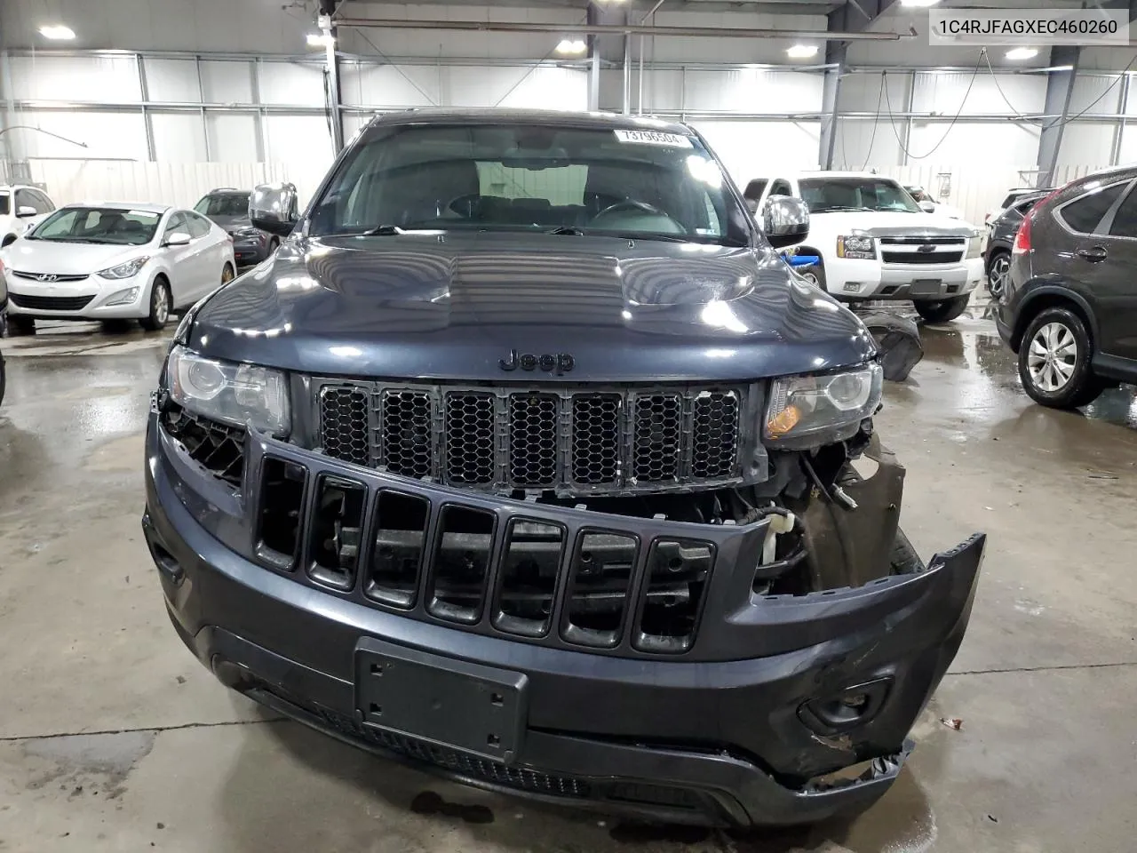 2014 Jeep Grand Cherokee Laredo VIN: 1C4RJFAGXEC460260 Lot: 73796504