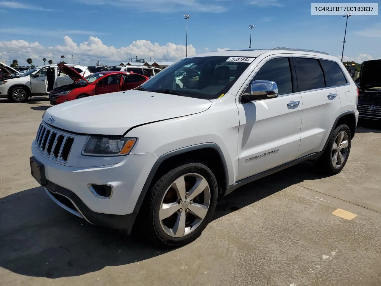 2014 Jeep Grand Cherokee Limited VIN: 1C4RJFBT7EC183837 Lot: 73831664