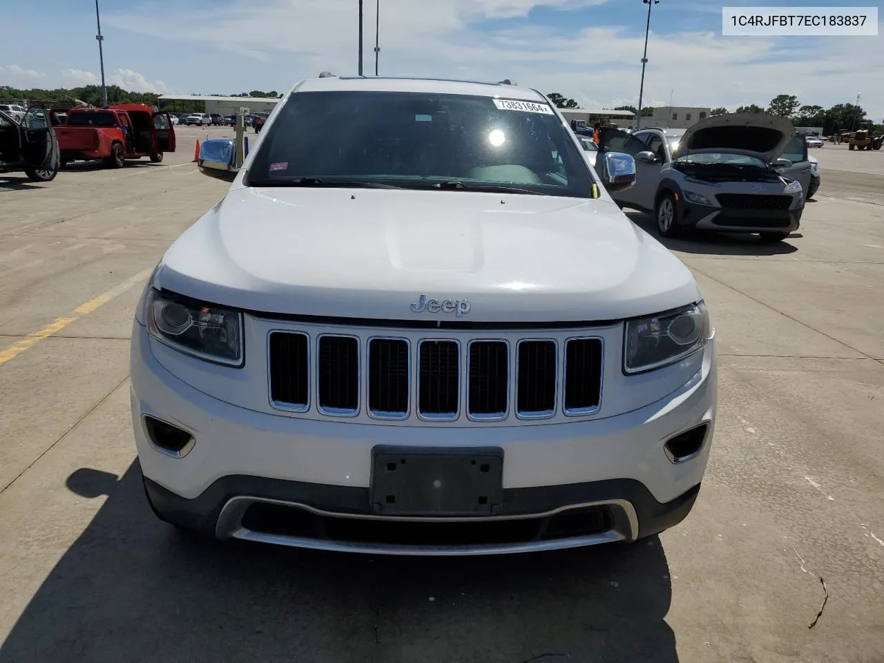 2014 Jeep Grand Cherokee Limited VIN: 1C4RJFBT7EC183837 Lot: 73831664