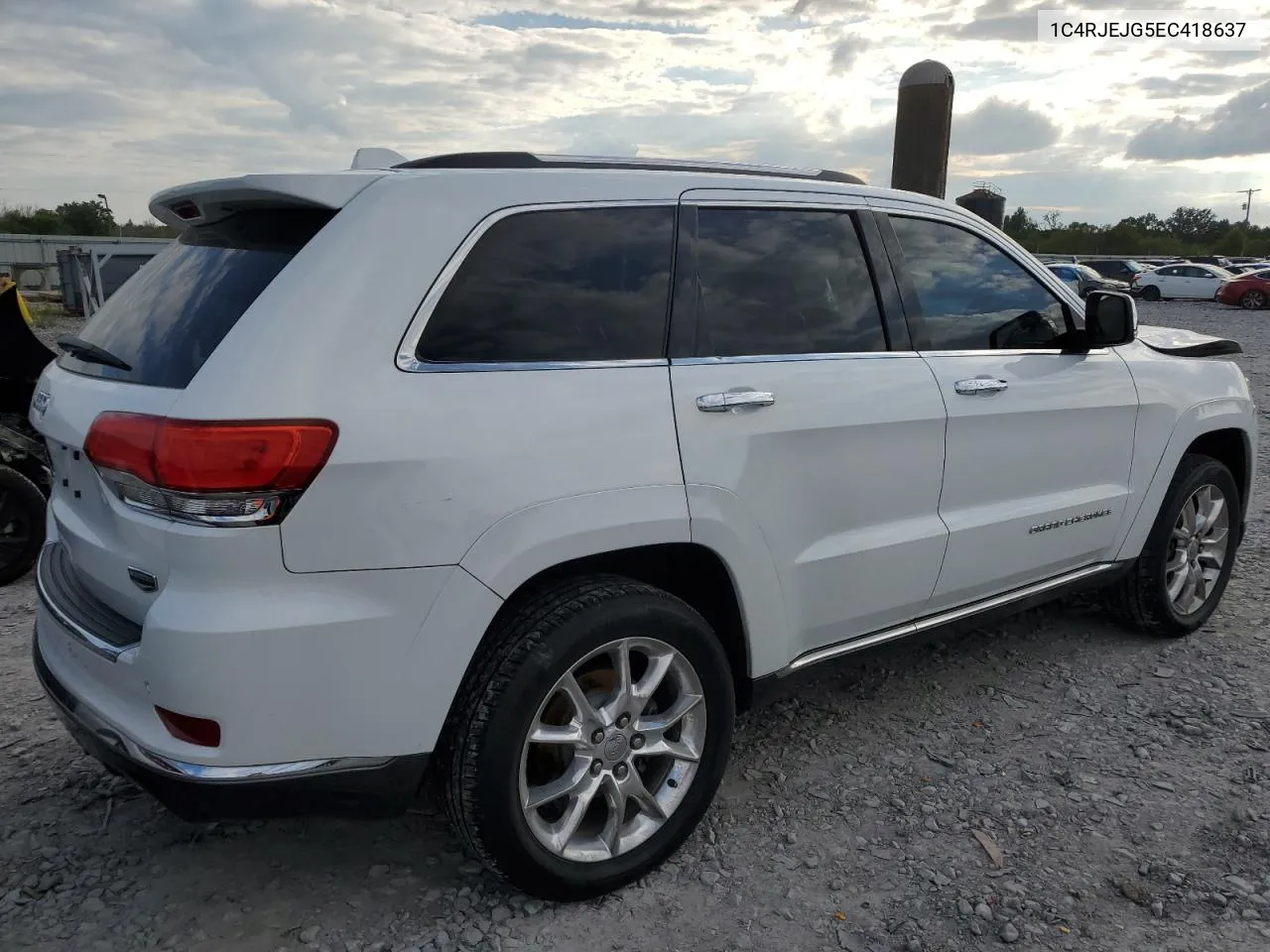 2014 Jeep Grand Cherokee Summit VIN: 1C4RJEJG5EC418637 Lot: 73845754