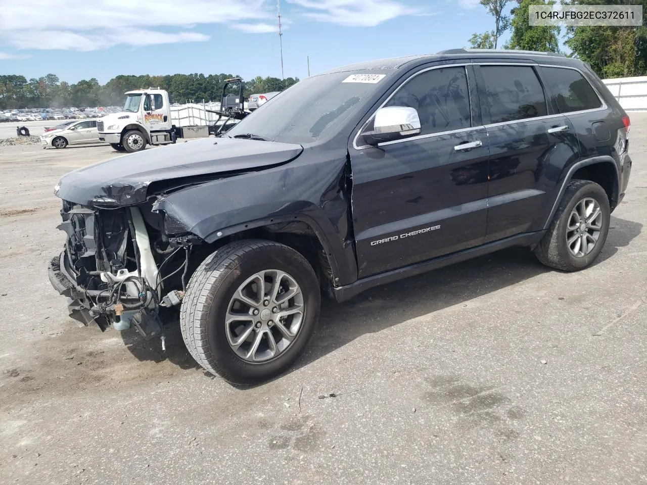 2014 Jeep Grand Cherokee Limited VIN: 1C4RJFBG2EC372611 Lot: 74070804