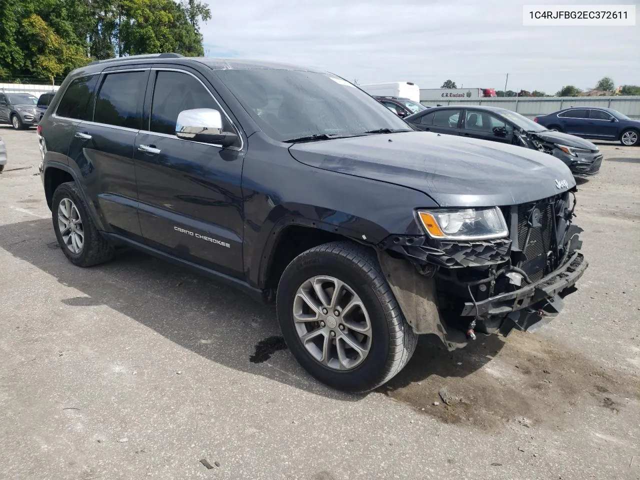 2014 Jeep Grand Cherokee Limited VIN: 1C4RJFBG2EC372611 Lot: 74070804