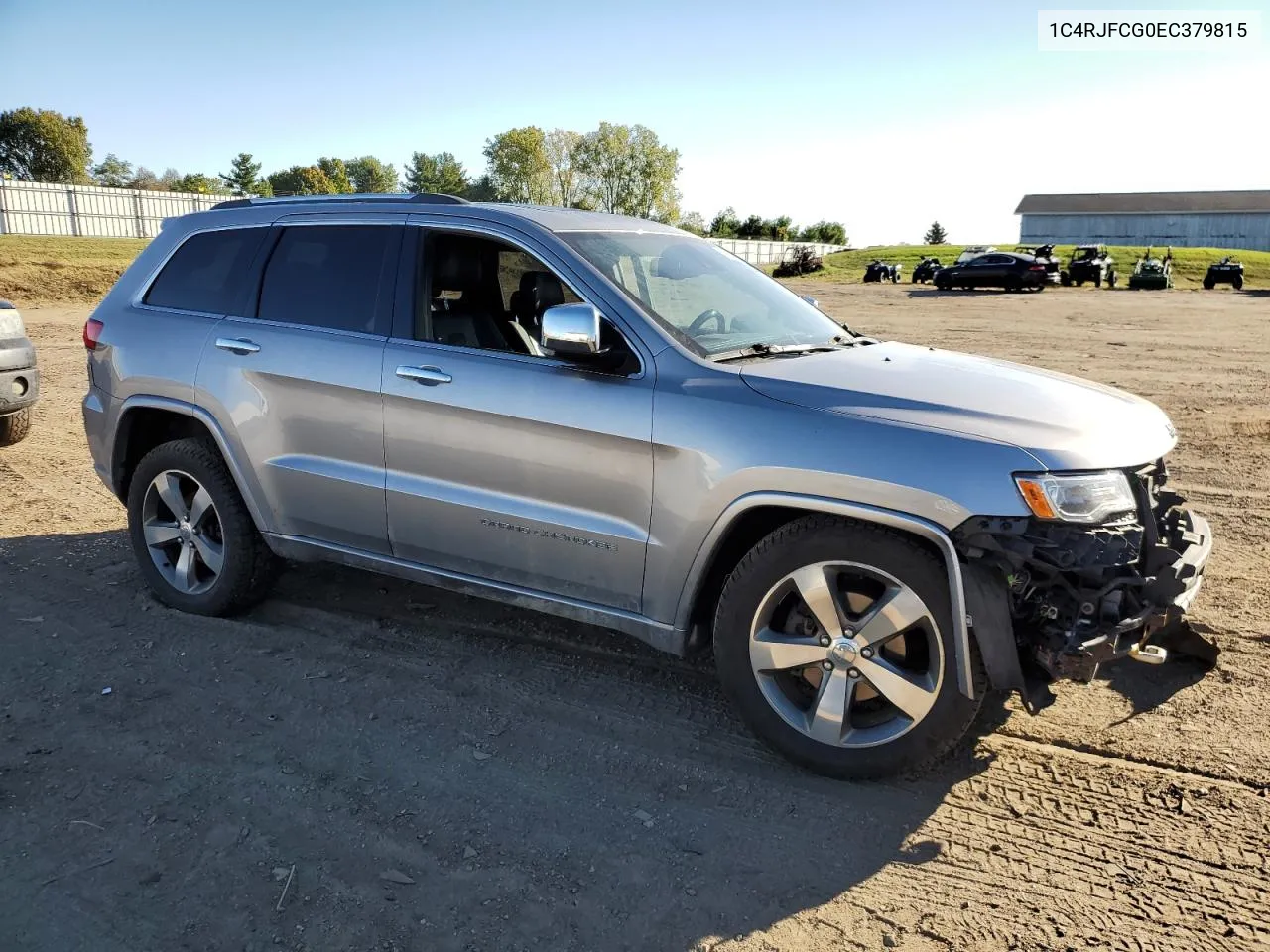 2014 Jeep Grand Cherokee Overland VIN: 1C4RJFCG0EC379815 Lot: 74101194