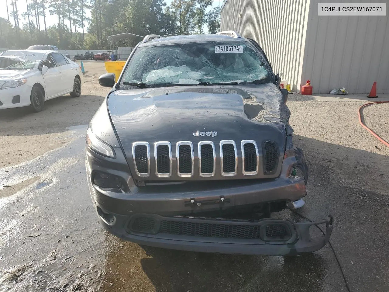 2014 Jeep Cherokee Latitude VIN: 1C4PJLCS2EW167071 Lot: 74105774