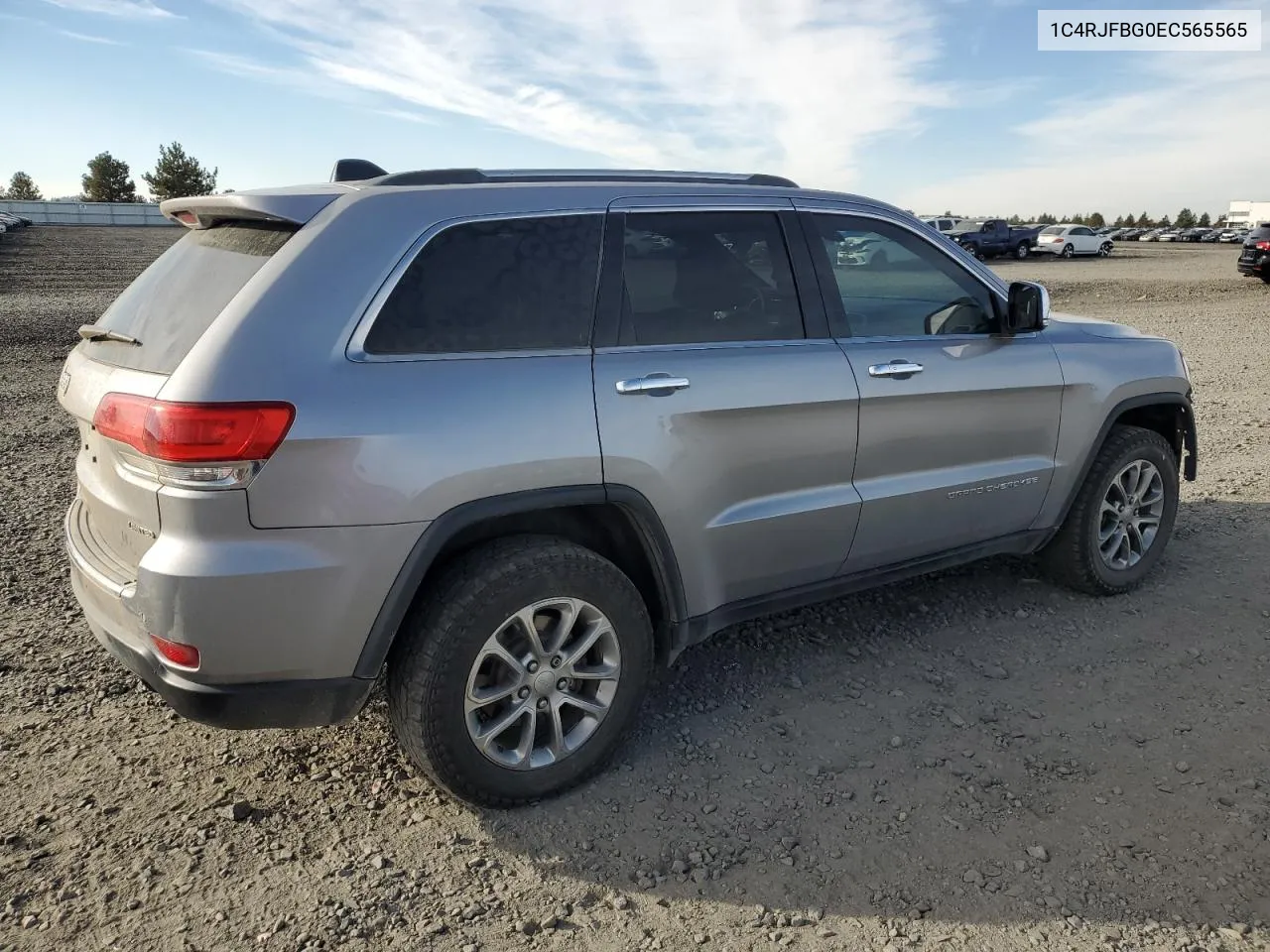 2014 Jeep Grand Cherokee Limited VIN: 1C4RJFBG0EC565565 Lot: 74128194