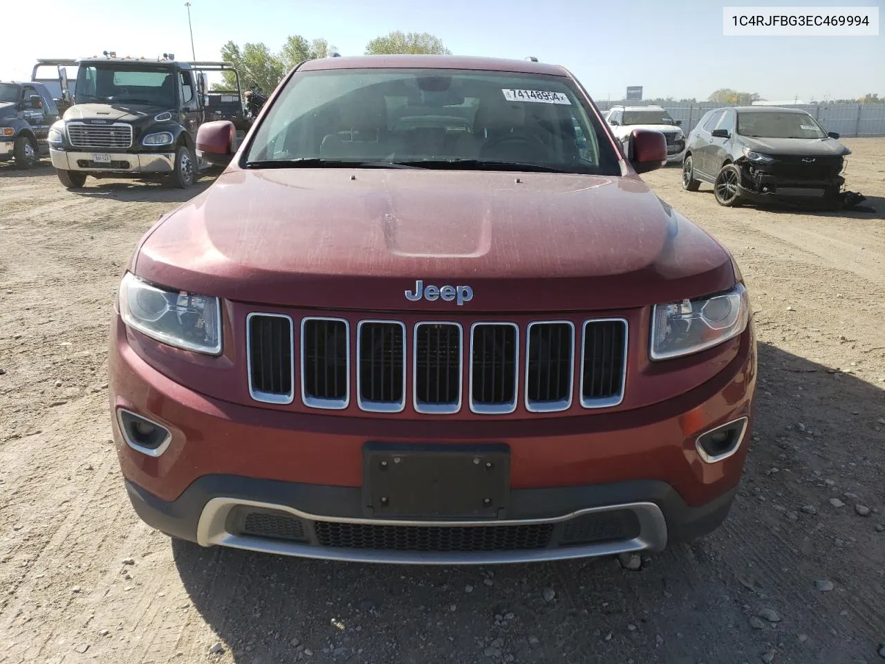 1C4RJFBG3EC469994 2014 Jeep Grand Cherokee Limited