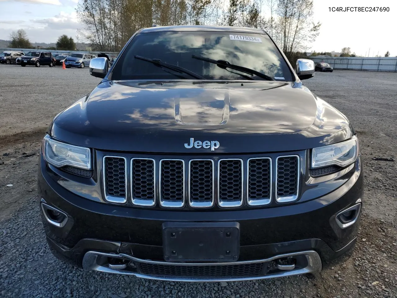 1C4RJFCT8EC247690 2014 Jeep Grand Cherokee Overland