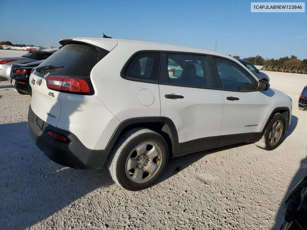 2014 Jeep Cherokee Sport VIN: 1C4PJLAB9EW123846 Lot: 74238864