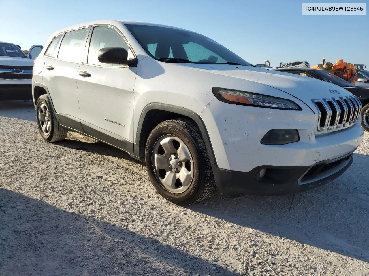 2014 Jeep Cherokee Sport VIN: 1C4PJLAB9EW123846 Lot: 74238864