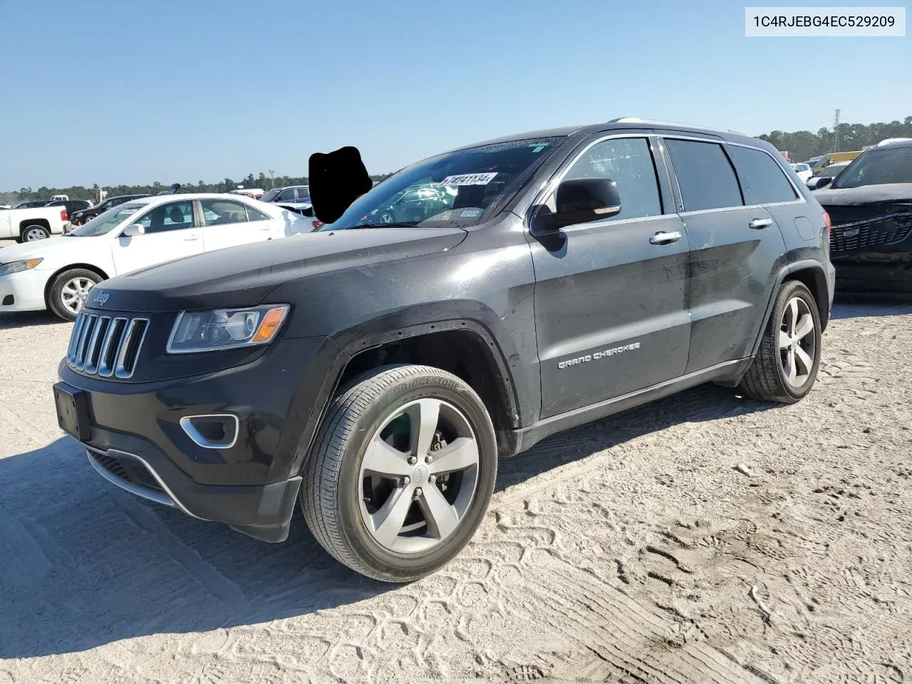 2014 Jeep Grand Cherokee Limited VIN: 1C4RJEBG4EC529209 Lot: 74241134