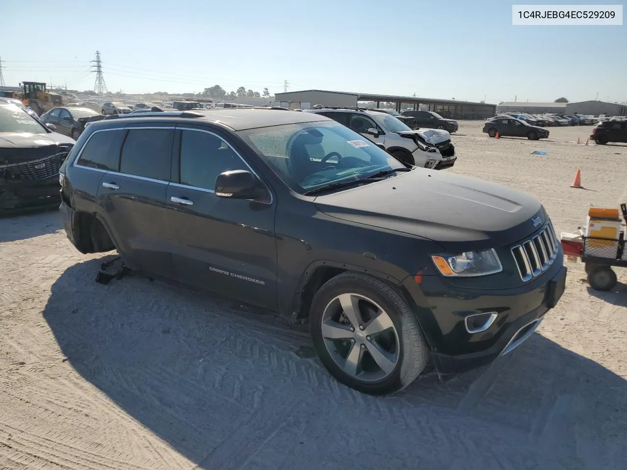 2014 Jeep Grand Cherokee Limited VIN: 1C4RJEBG4EC529209 Lot: 74241134