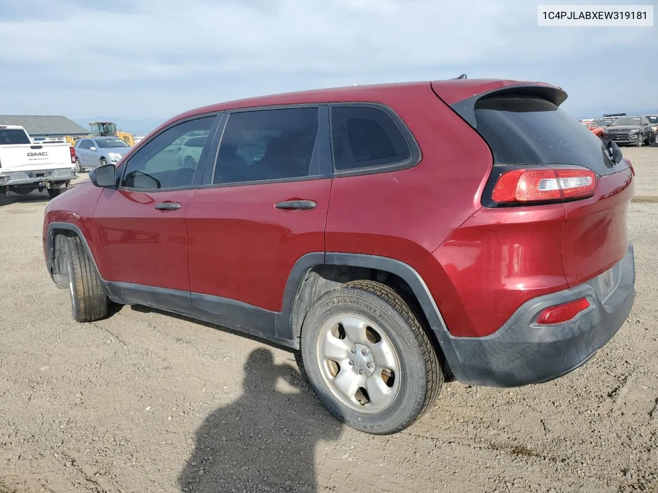 2014 Jeep Cherokee Sport VIN: 1C4PJLABXEW319181 Lot: 74259824