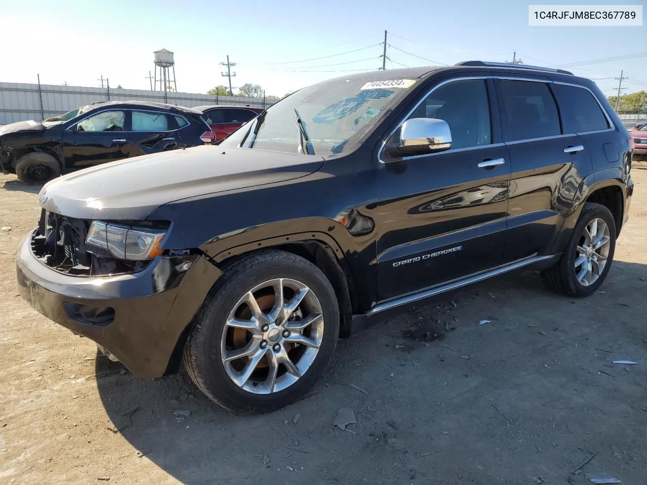 2014 Jeep Grand Cherokee Summit VIN: 1C4RJFJM8EC367789 Lot: 74454334