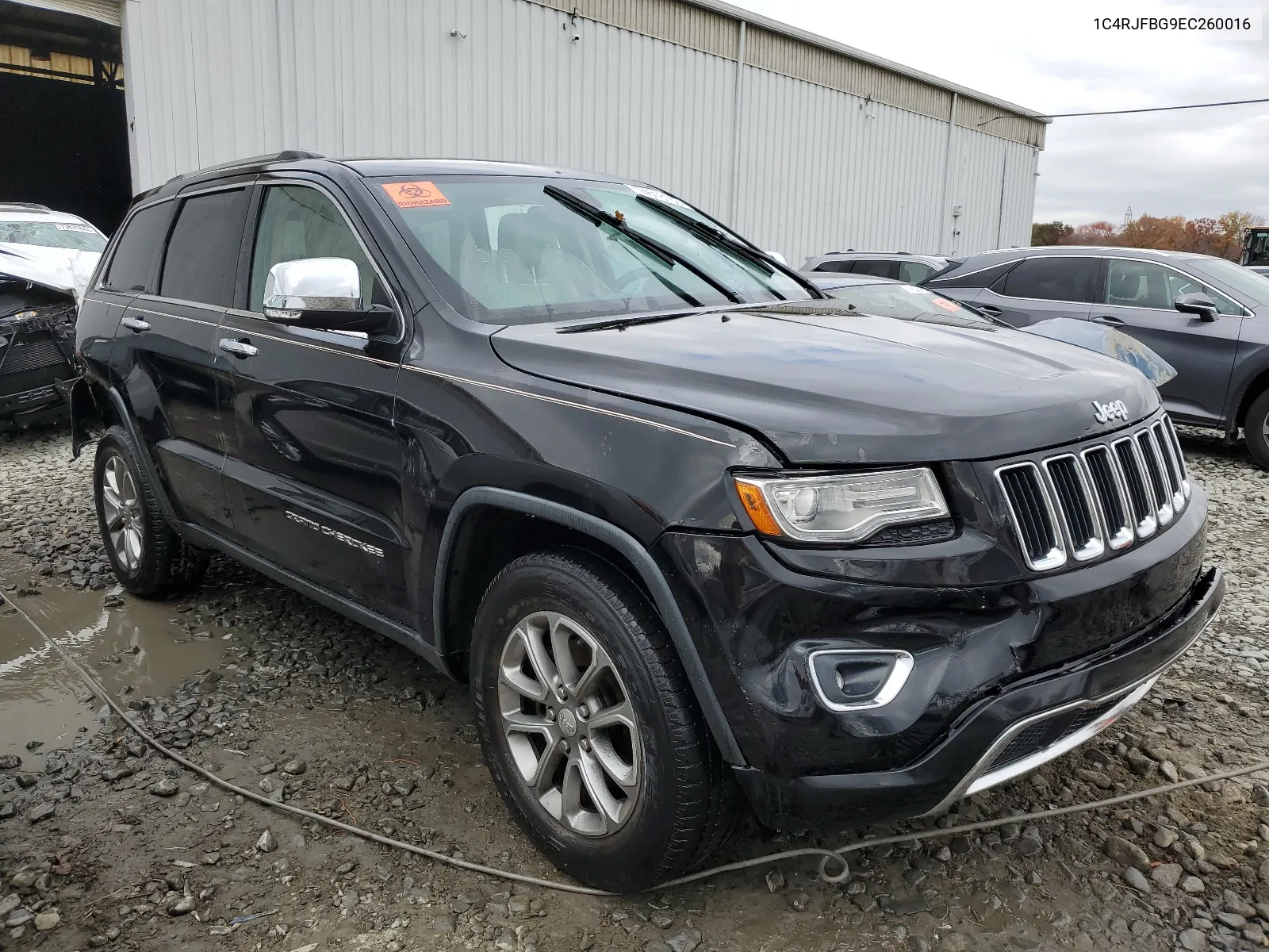 2014 Jeep Grand Cherokee Limited VIN: 1C4RJFBG9EC260016 Lot: 74518153