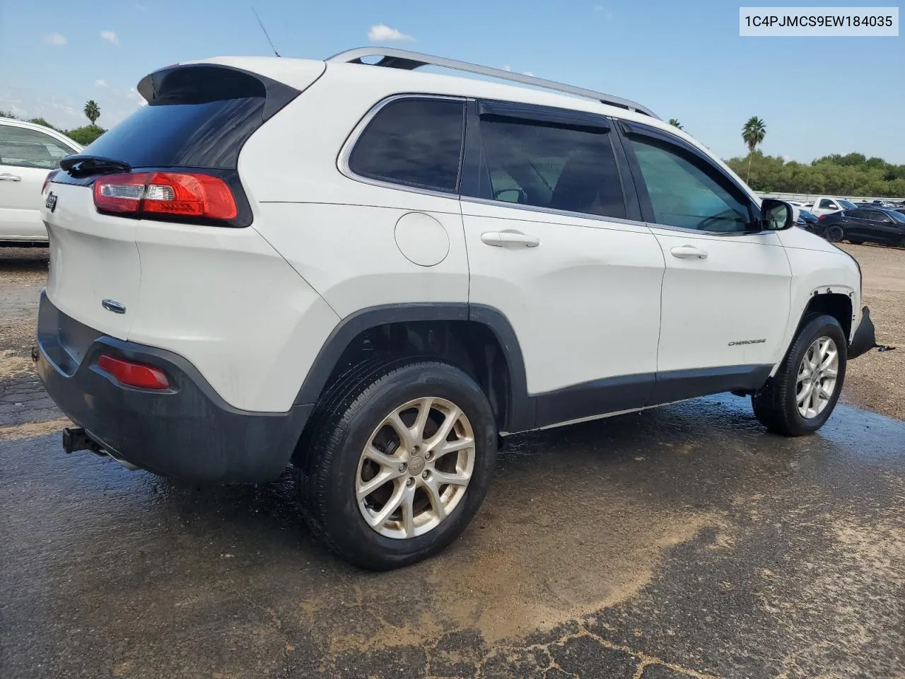 2014 Jeep Cherokee Latitude VIN: 1C4PJMCS9EW184035 Lot: 74601734