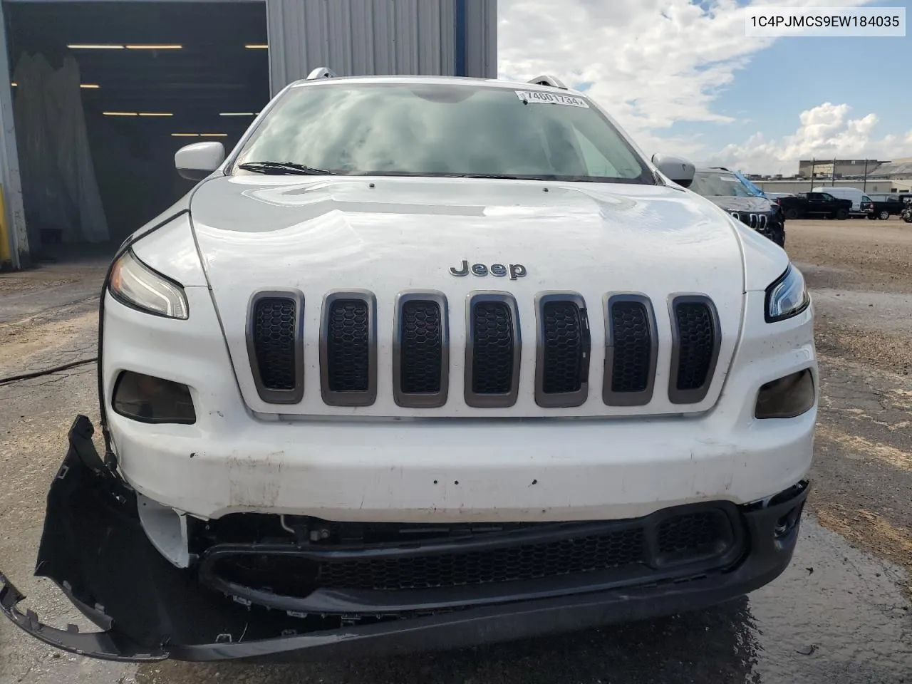 2014 Jeep Cherokee Latitude VIN: 1C4PJMCS9EW184035 Lot: 74601734