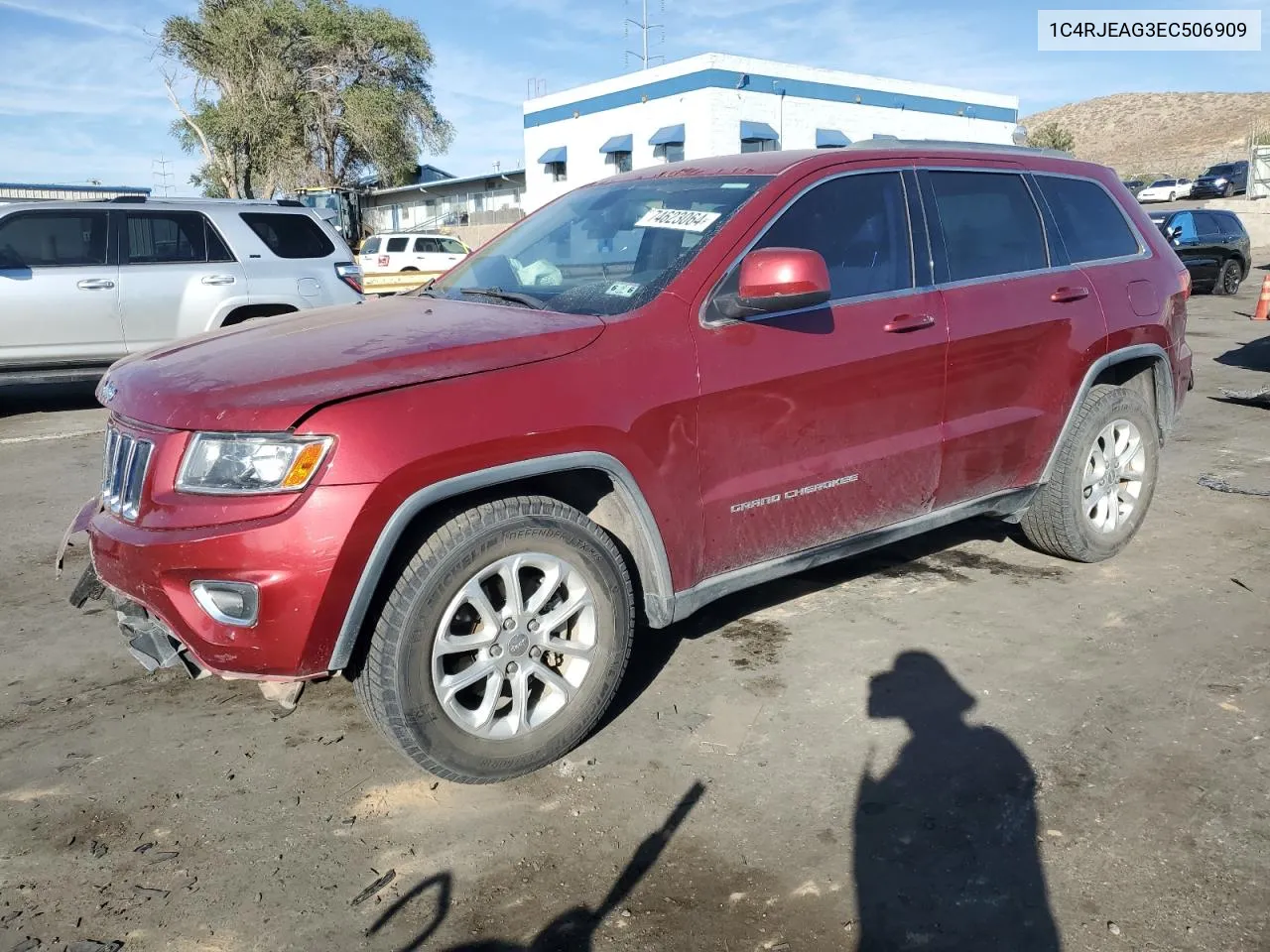 2014 Jeep Grand Cherokee Laredo VIN: 1C4RJEAG3EC506909 Lot: 74623064