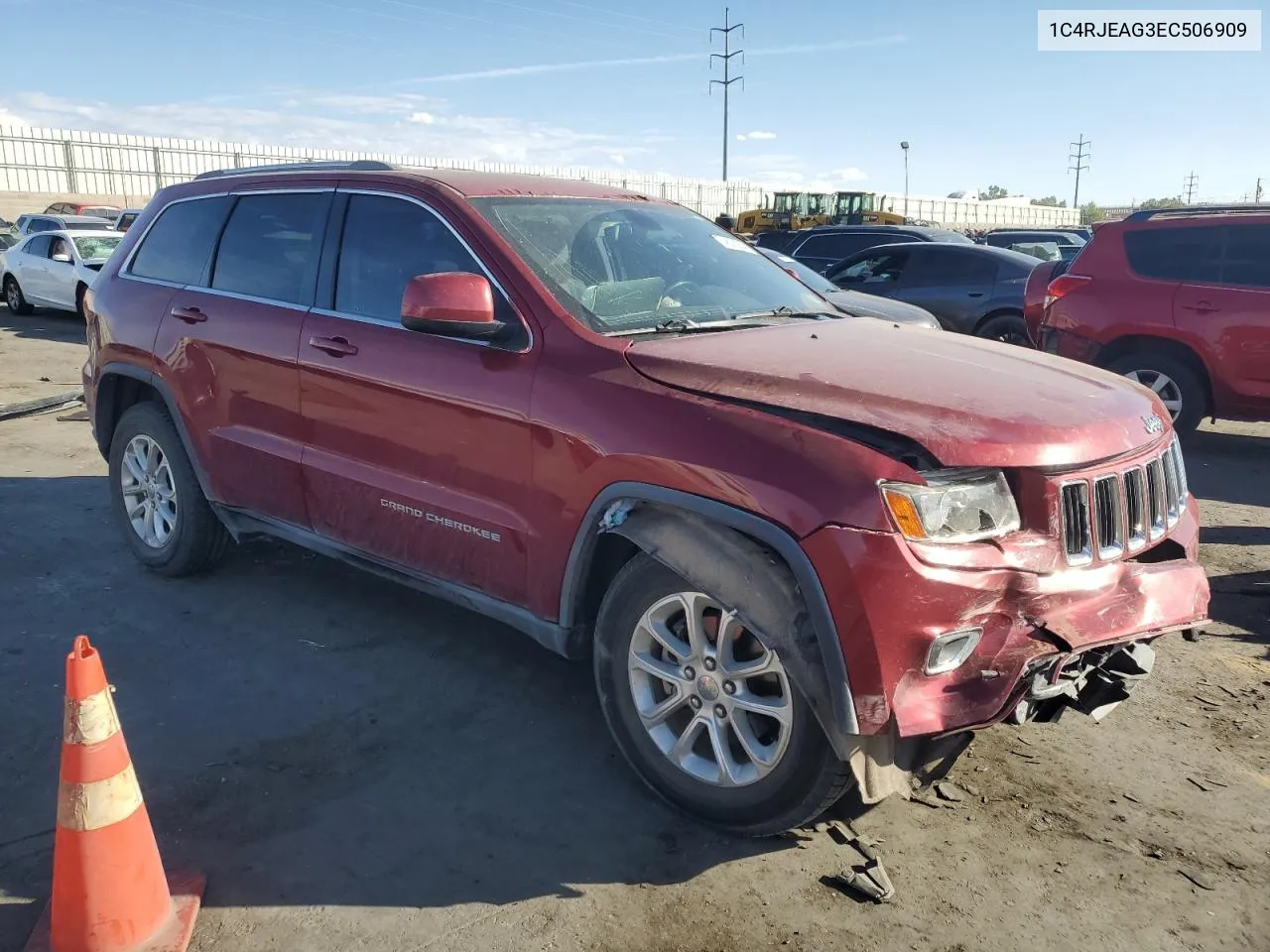 2014 Jeep Grand Cherokee Laredo VIN: 1C4RJEAG3EC506909 Lot: 74623064