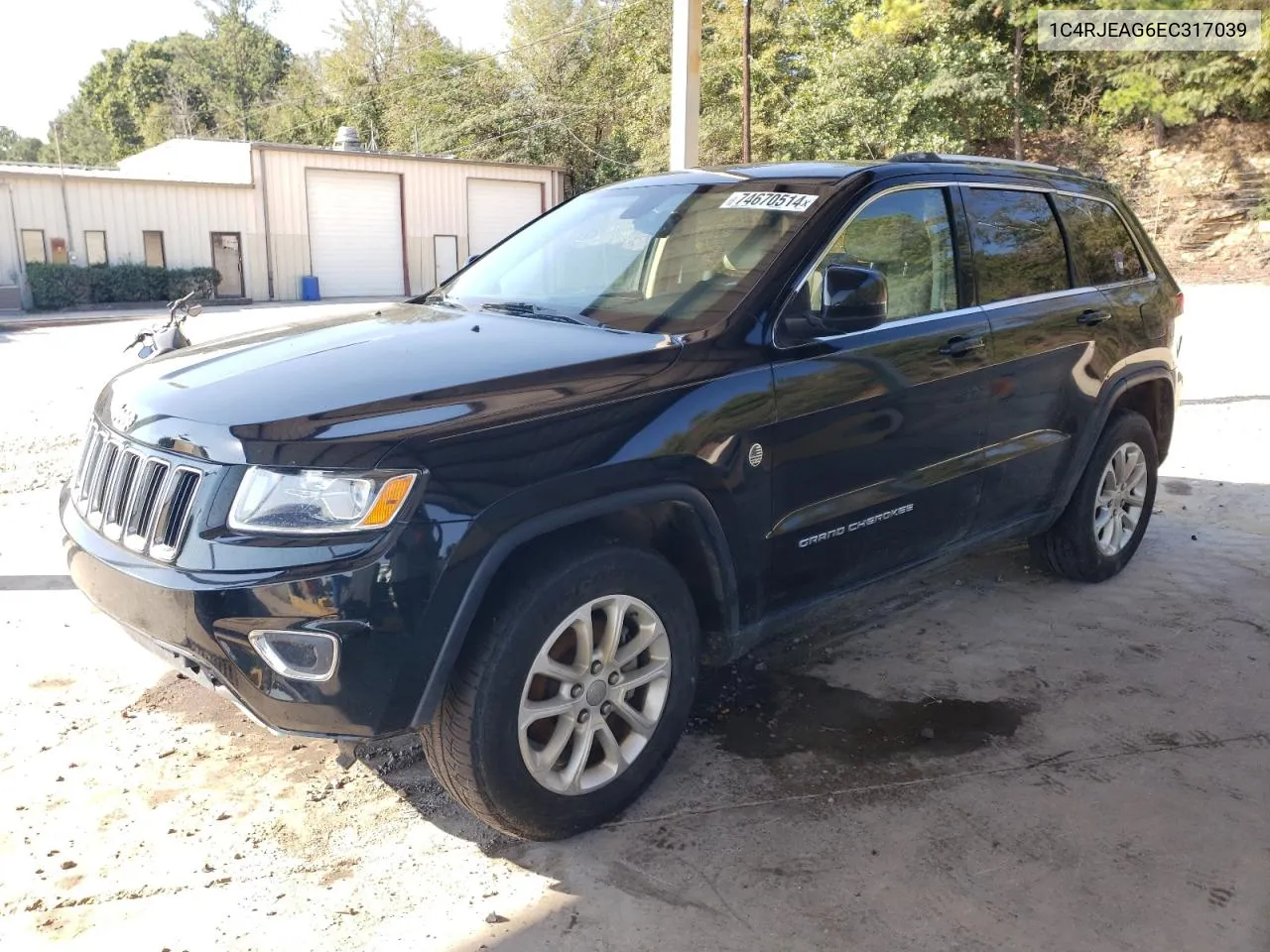 1C4RJEAG6EC317039 2014 Jeep Grand Cherokee Laredo