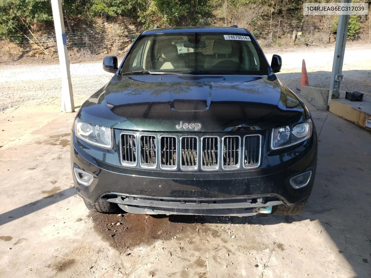 1C4RJEAG6EC317039 2014 Jeep Grand Cherokee Laredo