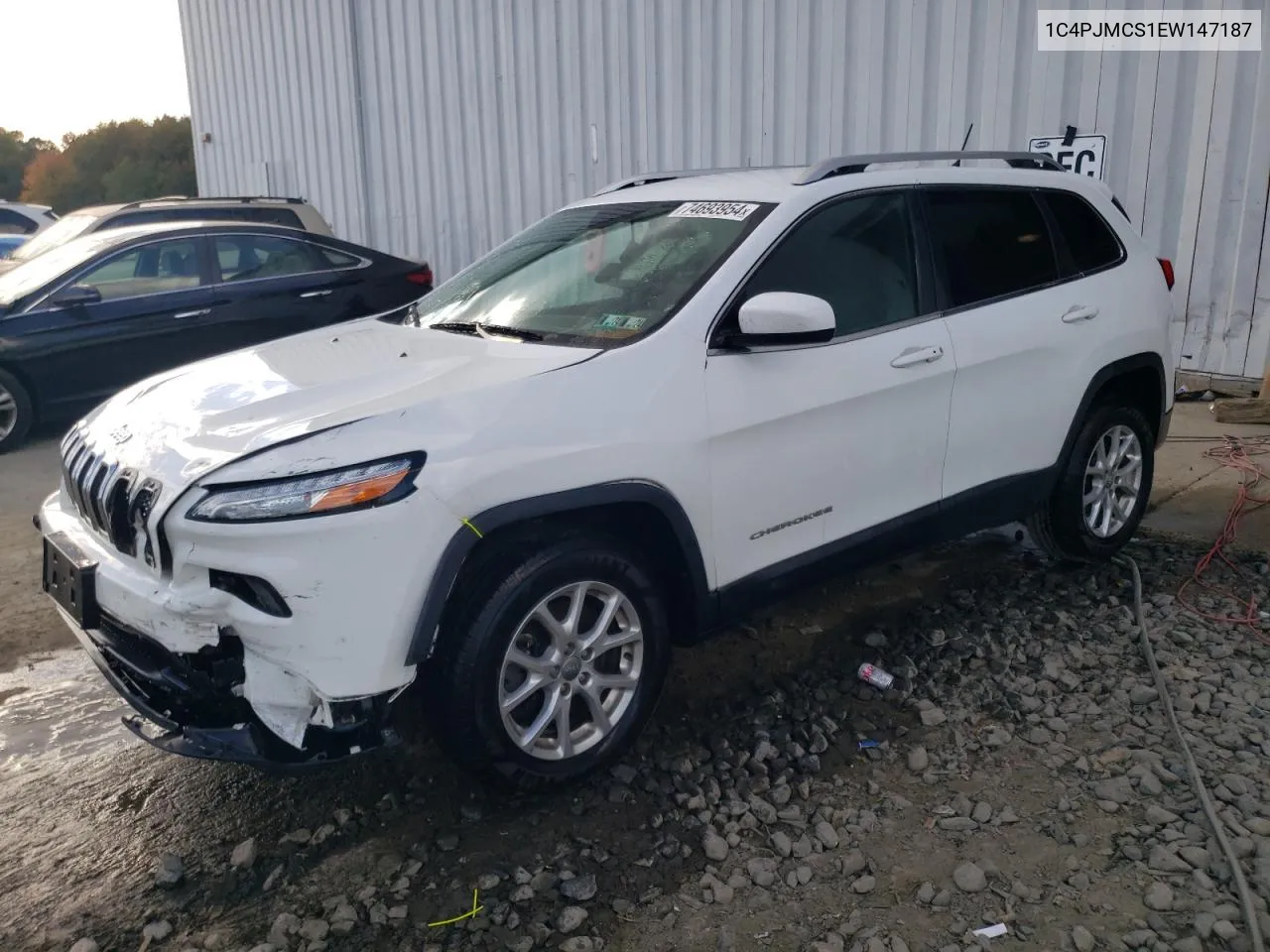 1C4PJMCS1EW147187 2014 Jeep Cherokee Latitude