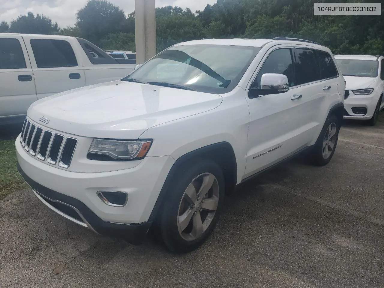 2014 Jeep Grand Cherokee Limited VIN: 1C4RJFBT8EC231832 Lot: 74702364