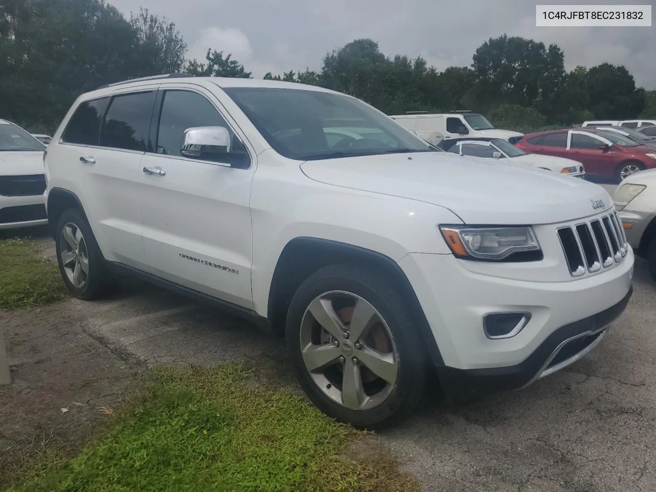 2014 Jeep Grand Cherokee Limited VIN: 1C4RJFBT8EC231832 Lot: 74702364