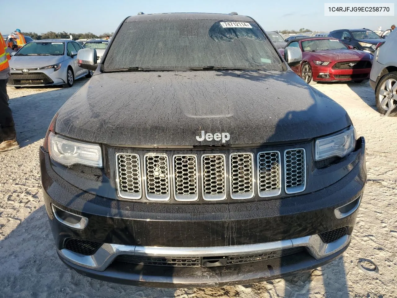 1C4RJFJG9EC258770 2014 Jeep Grand Cherokee Summit