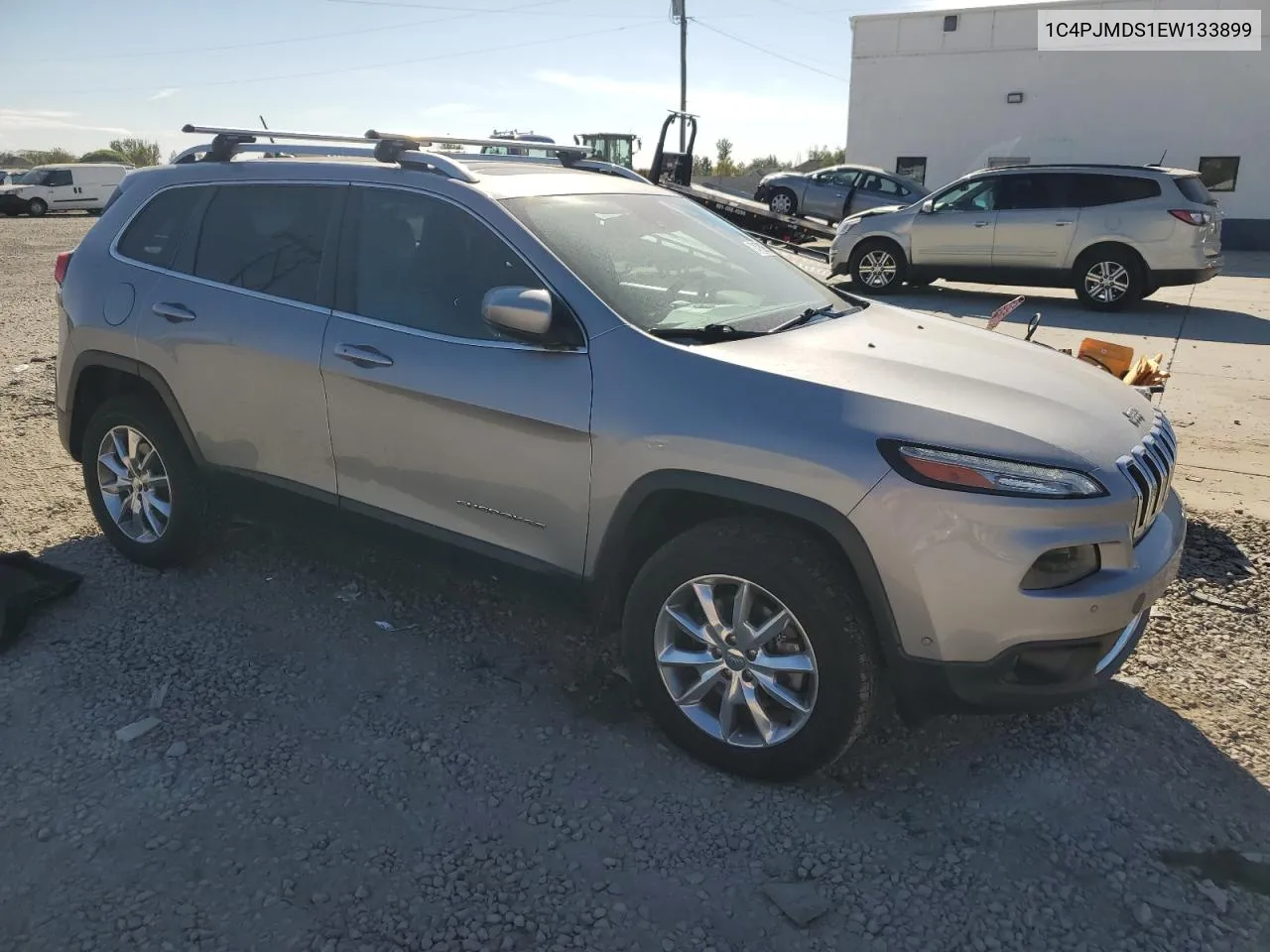 2014 Jeep Cherokee Limited VIN: 1C4PJMDS1EW133899 Lot: 74789994