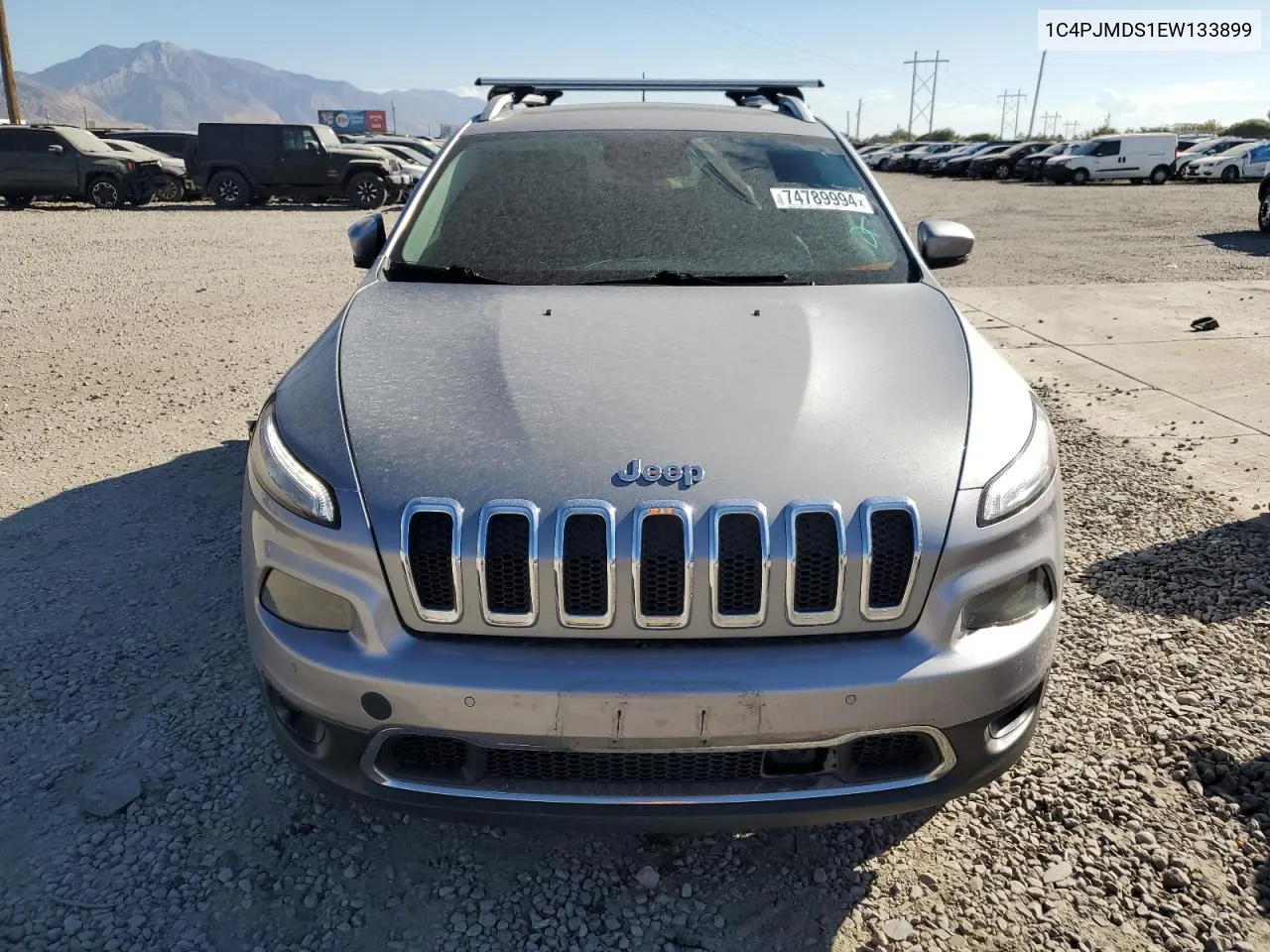 2014 Jeep Cherokee Limited VIN: 1C4PJMDS1EW133899 Lot: 74789994