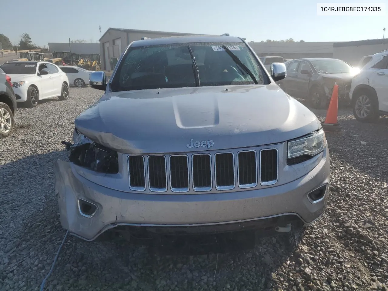 2014 Jeep Grand Cherokee Limited VIN: 1C4RJEBG8EC174335 Lot: 74920174