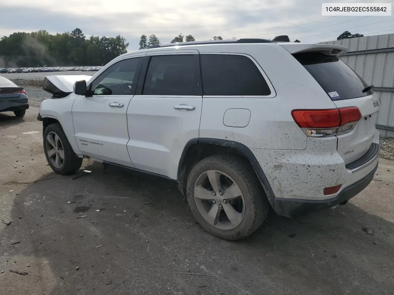 2014 Jeep Grand Cherokee Limited VIN: 1C4RJEBG2EC555842 Lot: 74932534