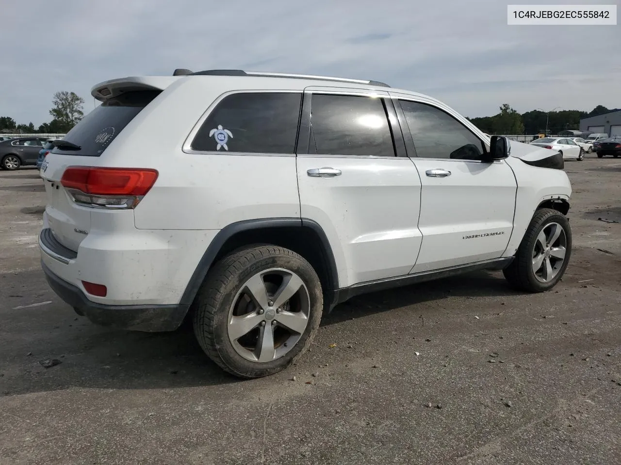 2014 Jeep Grand Cherokee Limited VIN: 1C4RJEBG2EC555842 Lot: 74932534