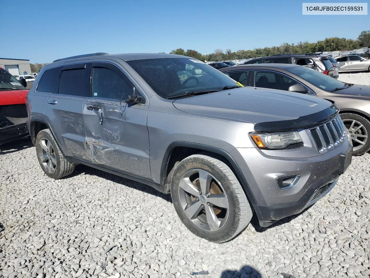 2014 Jeep Grand Cherokee Limited VIN: 1C4RJFBG2EC159531 Lot: 74934824