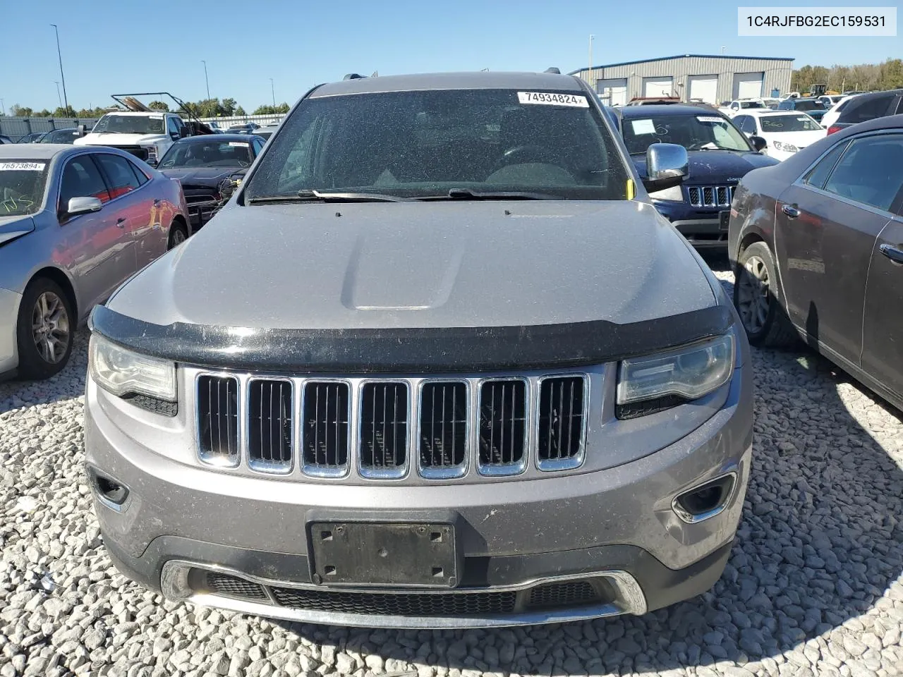 2014 Jeep Grand Cherokee Limited VIN: 1C4RJFBG2EC159531 Lot: 74934824