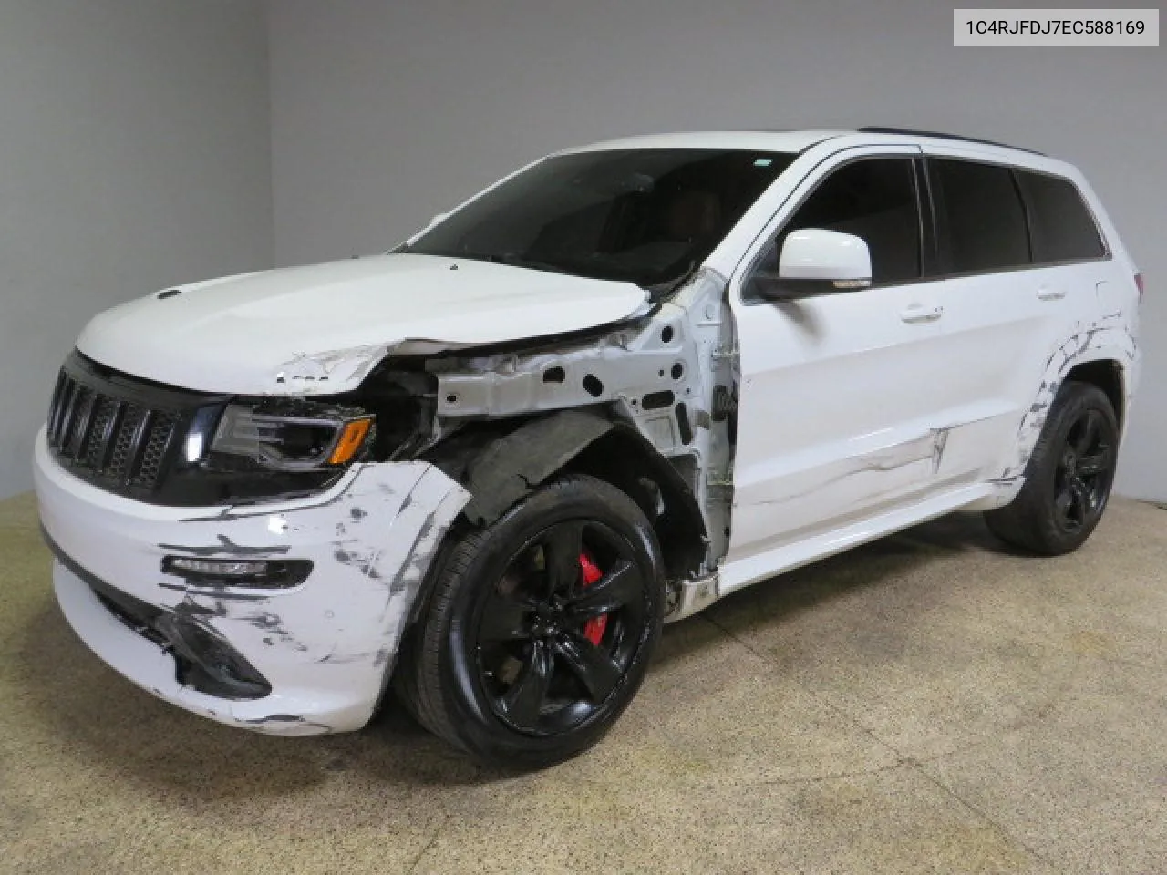 2014 Jeep Grand Cherokee Srt-8 VIN: 1C4RJFDJ7EC588169 Lot: 74952014