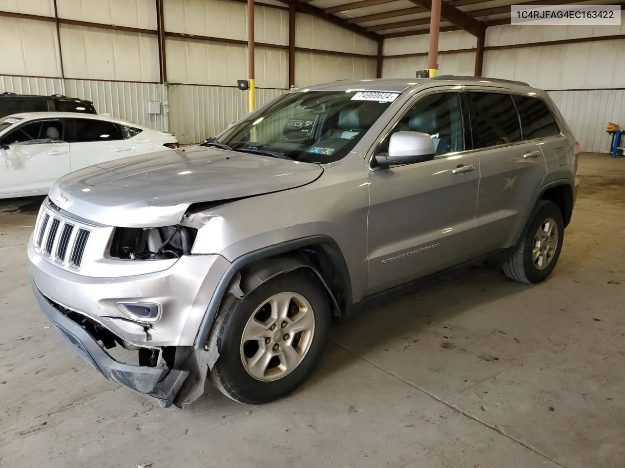 2014 Jeep Grand Cherokee Laredo VIN: 1C4RJFAG4EC163422 Lot: 74969624