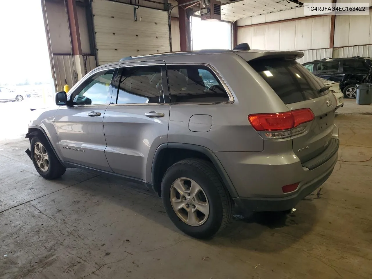 2014 Jeep Grand Cherokee Laredo VIN: 1C4RJFAG4EC163422 Lot: 74969624