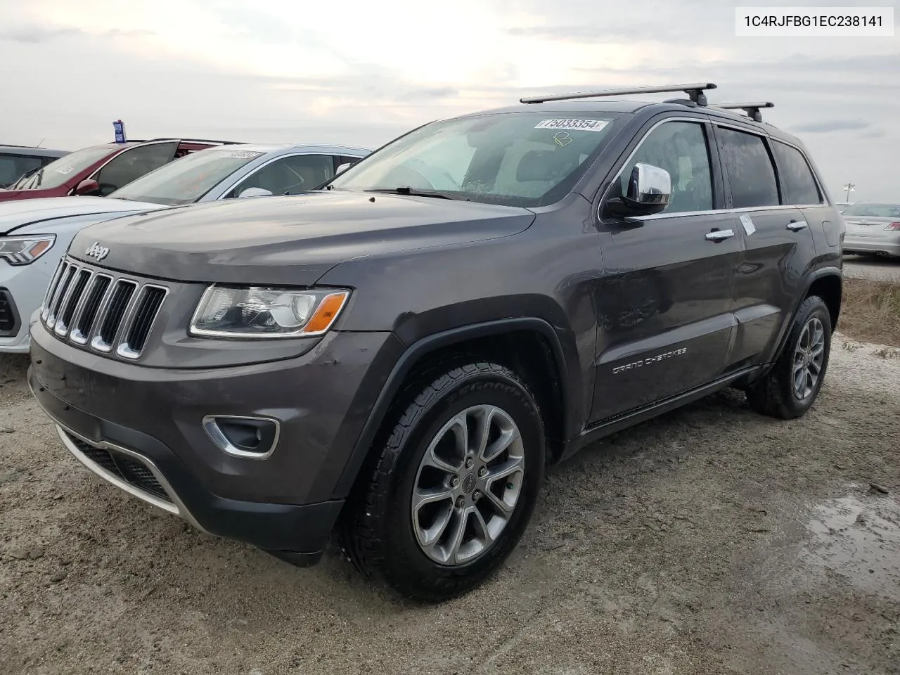 2014 Jeep Grand Cherokee Limited VIN: 1C4RJFBG1EC238141 Lot: 75033354