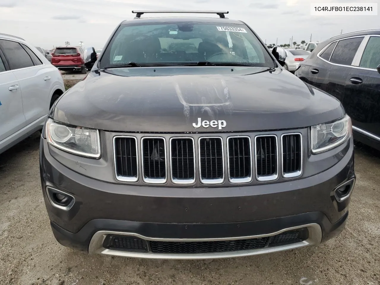 2014 Jeep Grand Cherokee Limited VIN: 1C4RJFBG1EC238141 Lot: 75033354