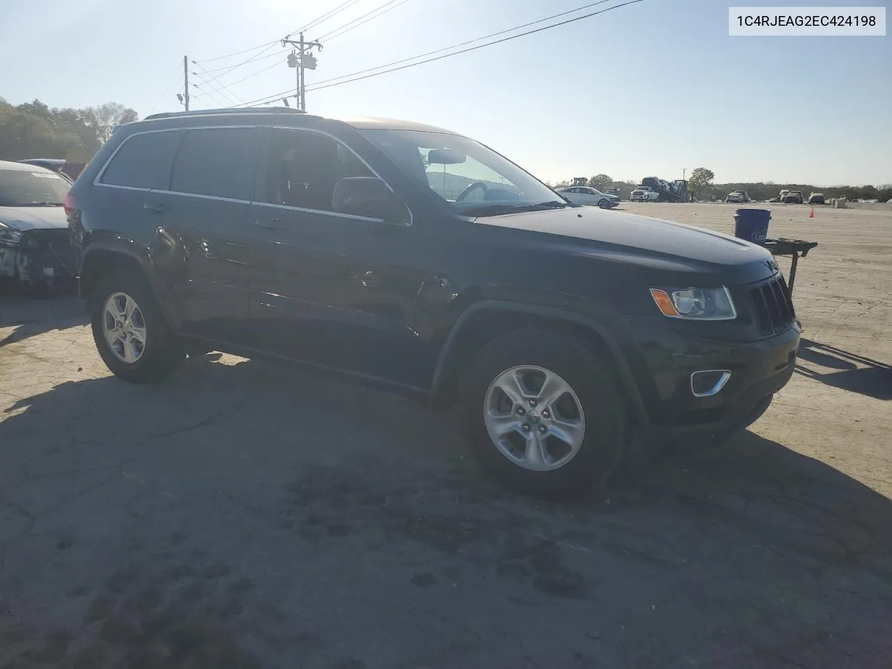 2014 Jeep Grand Cherokee Laredo VIN: 1C4RJEAG2EC424198 Lot: 75209934