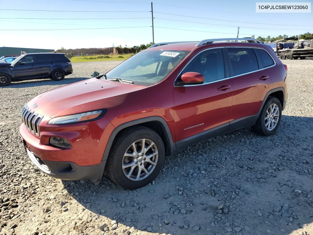 2014 Jeep Cherokee Latitude VIN: 1C4PJLCS8EW123060 Lot: 75248924